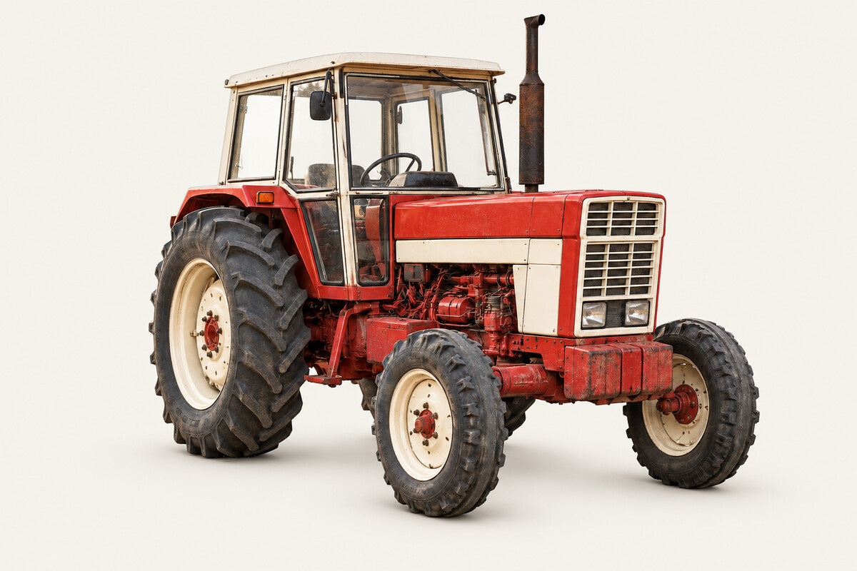 IHC 744 Traktor